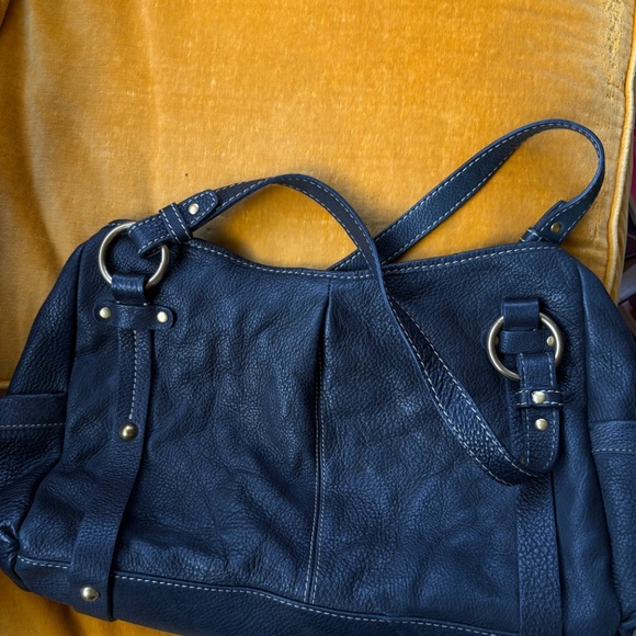 Fossil Leather Satchel Bag - Picture 2 of 3